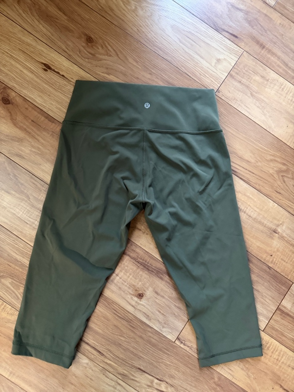 lululemon athletica Olive Green Capri Leggings